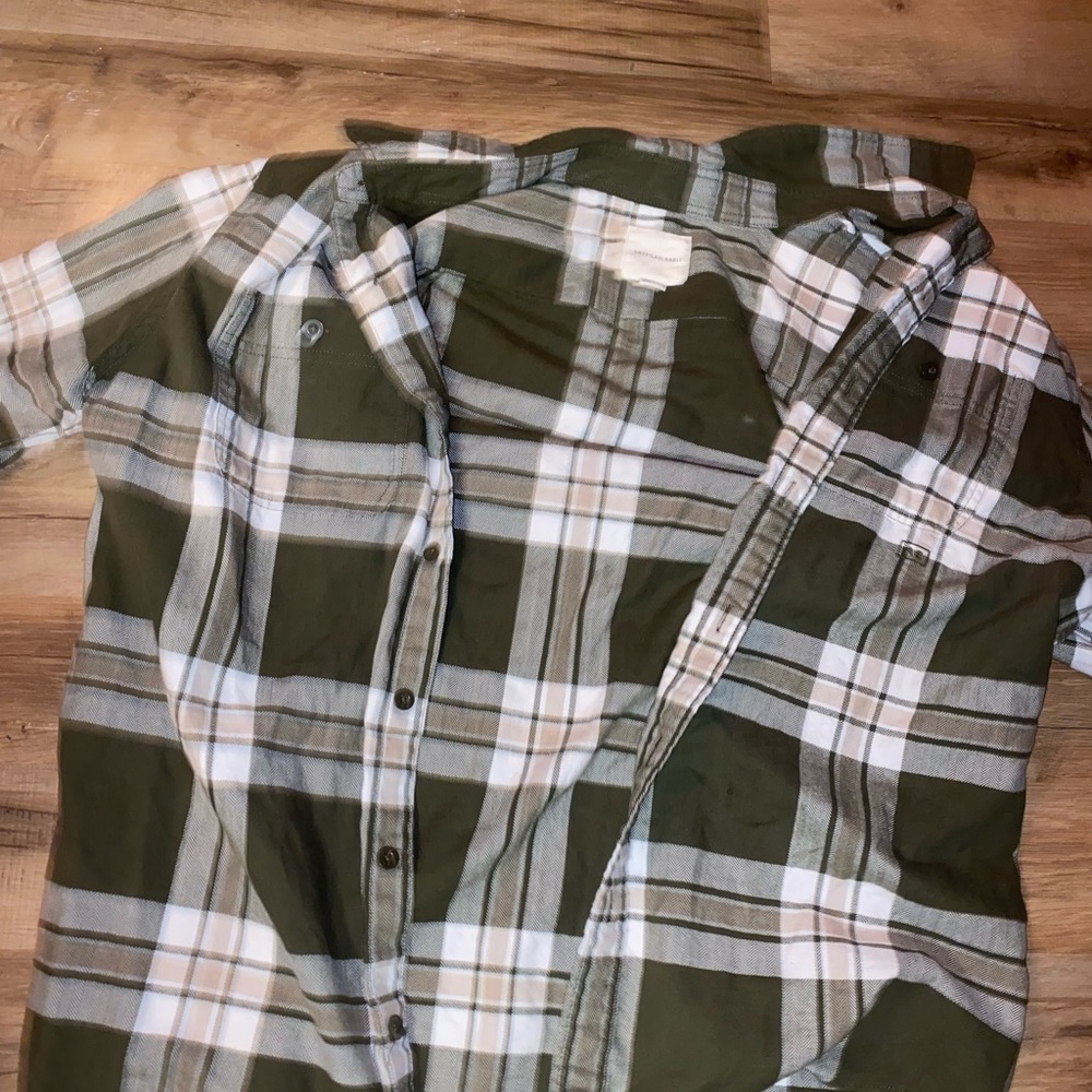 Green flannel